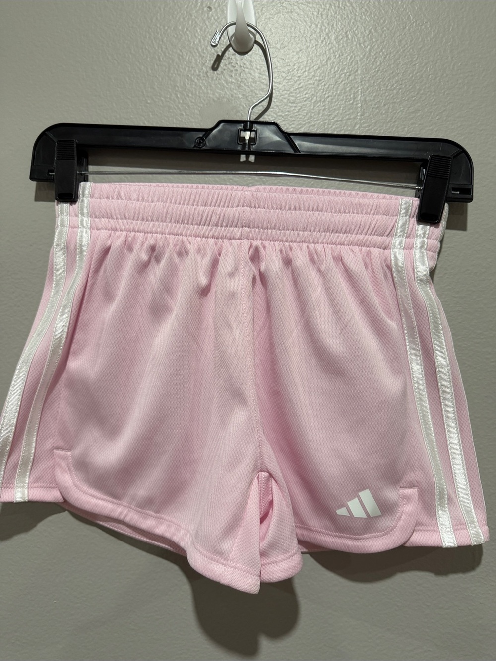 Adidas Light Pink Athletic Shorts size US 10-12 or M